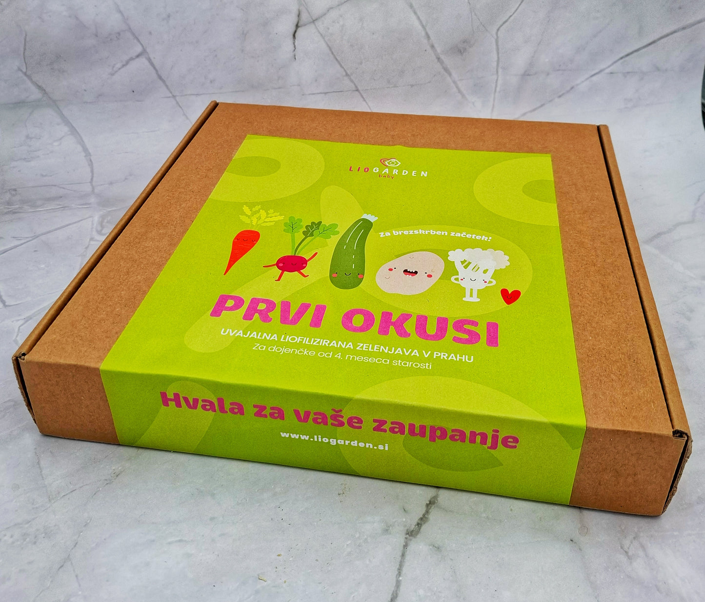 PRVI OKUSI - paket za uvajanje hrane dojenčkom