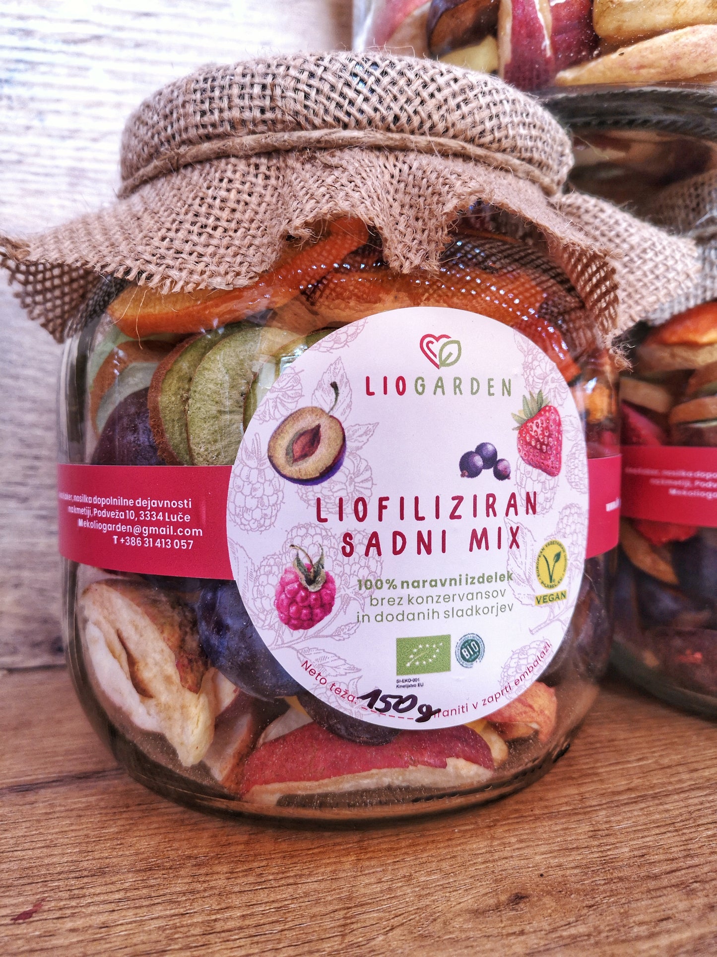 Liogarden mix 50g ali 150g- vse vrste sadja v enem kozarcu