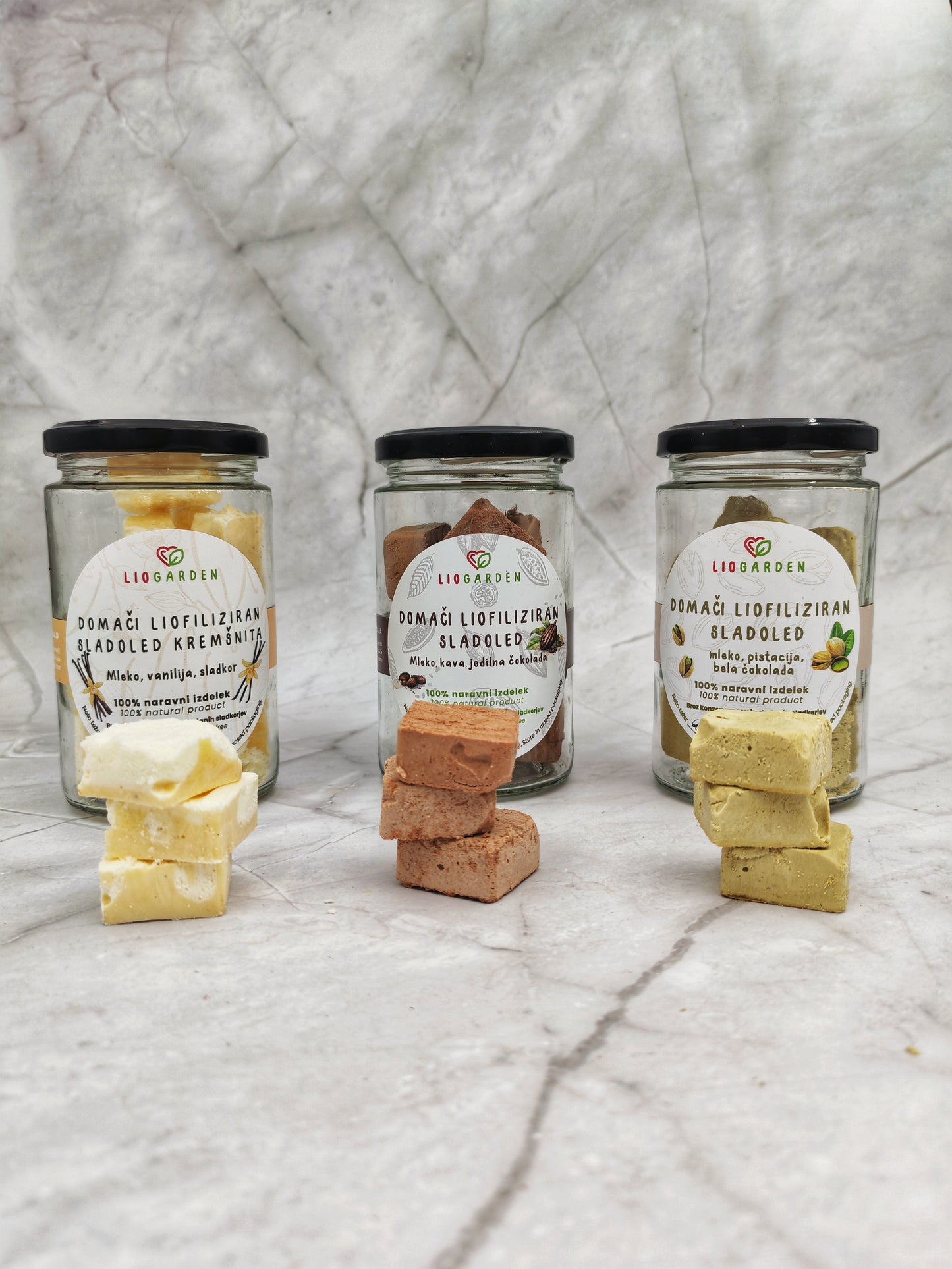 Liofiliziran domač sladoled (5+1 gratis)